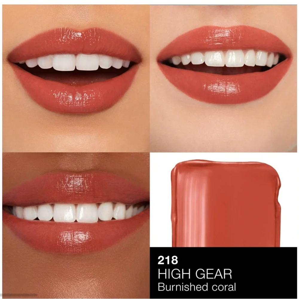 NARS HIGH GEAR Satin Lipstick - burnished coral